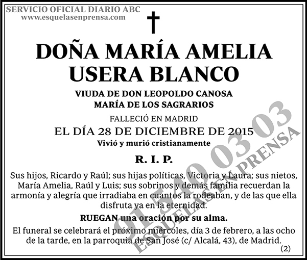 María Amelia Usera Blanco